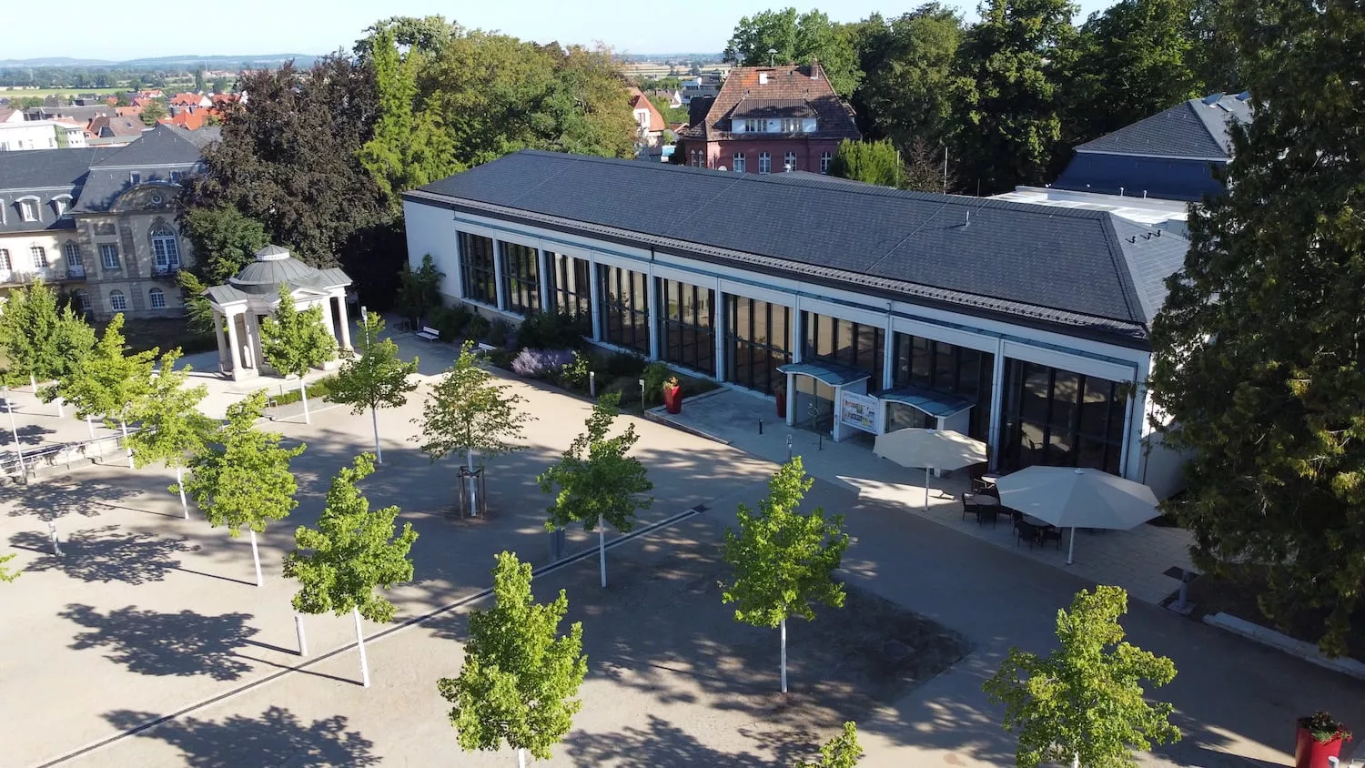 Wandelhalle Aussenansicht