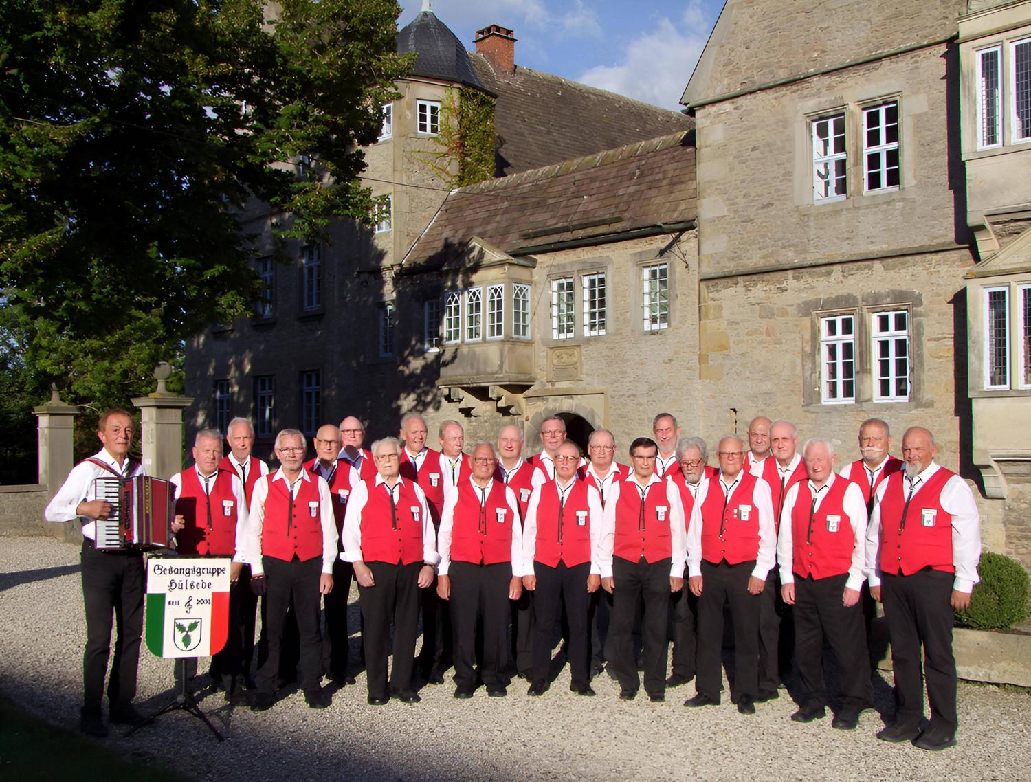 Gruppenfoto 2025 Gesangsgruppe Huelsede