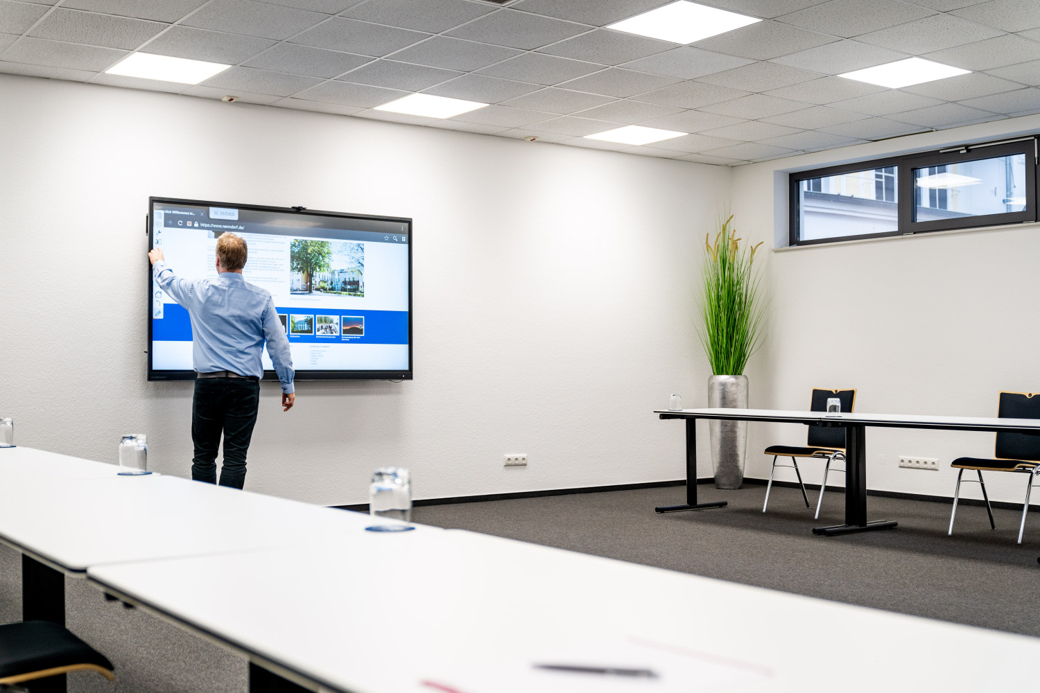 Kurt Tagungsraum Agricola Clevertouch